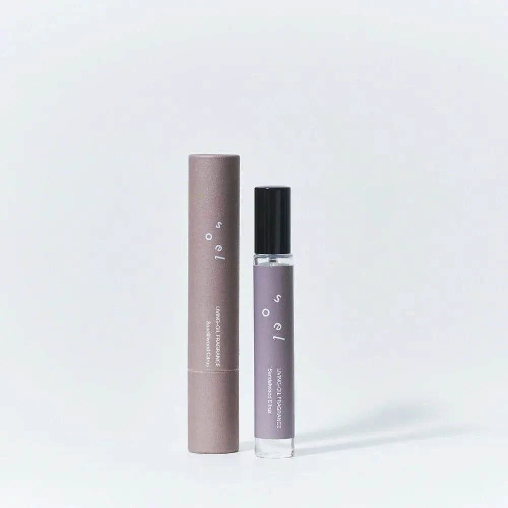 soel(ソエル)LIVING-OILフレグランス、サンダルウッドとシトラスの天然精油ブレンド