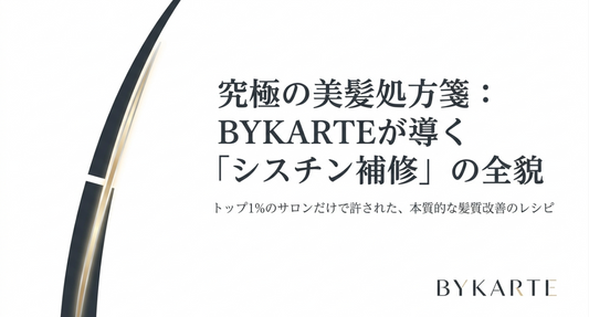 バイカルテ（BYKARTE）の効果を最大化する使い方と選び方｜どんな髪質に必要？